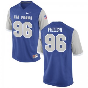 Air Force Falcons Matthew Philichi Jersey Mens Royal Limited