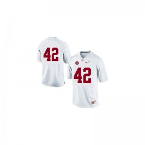 Eddie Lacy Bama Limited For Men Jerseys - #42 White