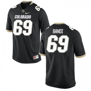 Colorado Buffaloes Mo Bandi Jerseys Mens Game - Black