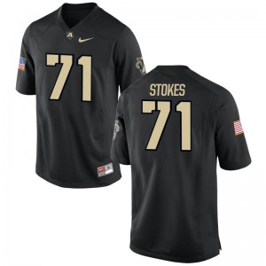 For Men Game Alumni Army Black Knights Jersey Nick Stokes Black Jersey