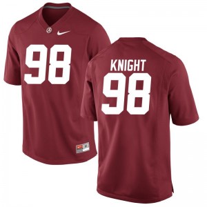 Limited Preston Knight Jersey Bama For Men - Red