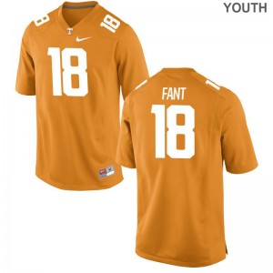 Youth(Kids) Princeton Fant Jersey UT Limited Orange