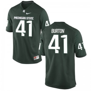 Michigan State Spartans Limited Reid Burton Mens Jersey - Green
