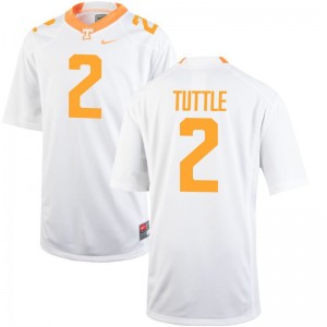 Tennessee Volunteers Shy Tuttle Jersey Mens Limited White