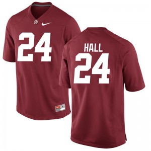 Bama Game Terrell Hall Mens Jersey - Red