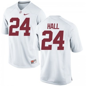 Alabama Crimson Tide White For Kids Limited Terrell Hall Jersey