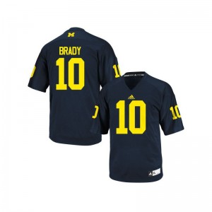 Michigan Wolverines Tom Brady Men Limited Navy Blue Stitched Jersey