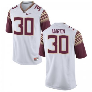 Florida State Seminoles Tommy Martin Jersey Limited White For Men