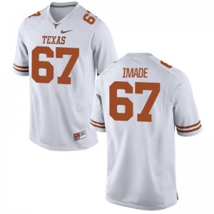 Tope Imade Longhorns For Men Jersey White University Game Jersey