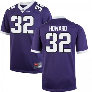 TCU Limited Travin Howard For Men Purple Jerseys