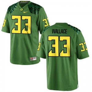 Tristen Wallace Oregon Jerseys Apple Green Youth Game