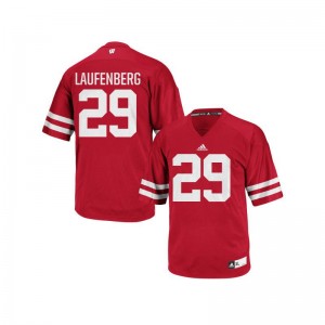 Wisconsin Badgers Troy Laufenberg Jerseys Authentic For Men Red