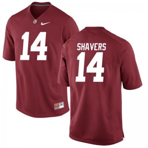 Tyrell Shavers Limited Jerseys Mens Alabama Red Jerseys