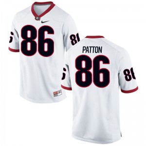 UGA Bulldogs Wix Patton Men Limited Official Jerseys White