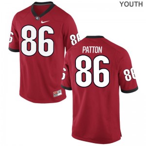 UGA Wix Patton Kids Limited Jersey - Red