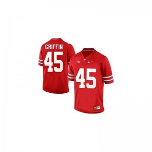Archie Griffin Ohio State Jersey Game Youth(Kids) #45 Red
