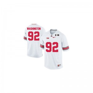 Adolphus Washington Youth(Kids) Jersey Ohio State Limited - #92 White Diamond Quest 2015 Patch