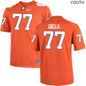 Clemson University Zach Giella Jerseys Game For Kids Jerseys - Orange